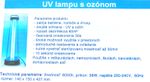 8900-UV lampa s ozónom
